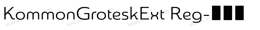 KommonGroteskExt Reg字体转换 KommonGroteskExt Reg字体转换
